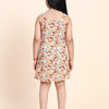 Mushroom Print Pure Linen Dress - Funny Bones Clothings