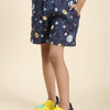 Planet Printed Pure Linen Premium Co-ords - Funny Bones Clothings