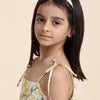 Lemon Print Blend Linen Dress - Funny Bones Clothings
