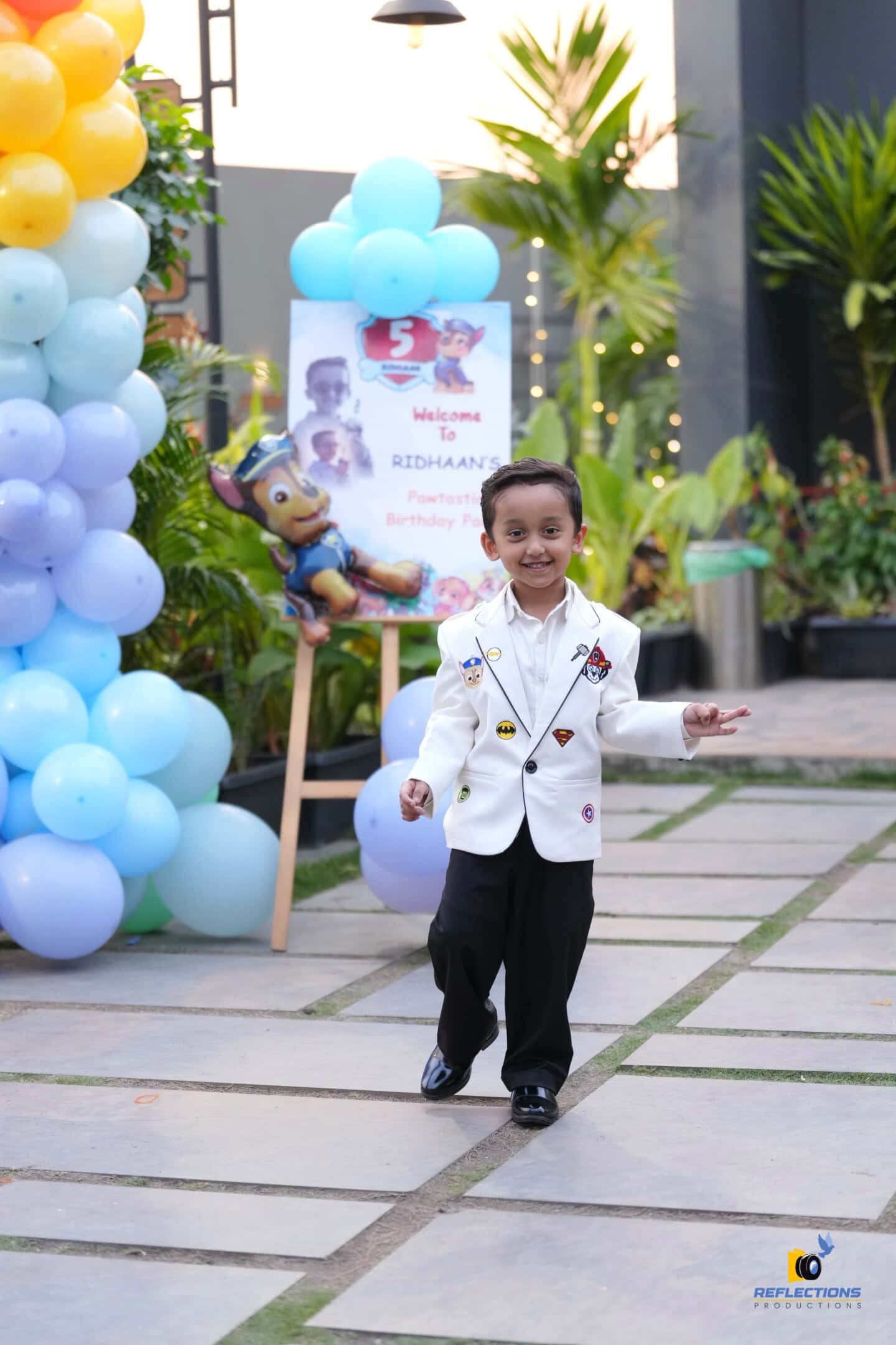 Paw Patrol x Avengers Blazer Set - White Color