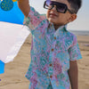 Enlightened Tigers Print Pure Linen Shirt