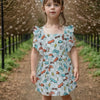 Checks and Skates Print Pure Linen Dress - Funny Bones Clothings