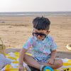 Enlightened Tigers Print Pure Linen Shirt