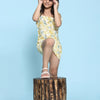 Lemon Print Blend Linen Dress - Funny Bones Clothings