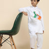 Solid White Pure Premium Cotton Kurta and Pajama Set - Funny Bones Clothings