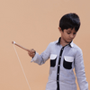 Cargo Pocket Style Grey Color Pure Linen Shirt