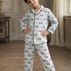 Wobbly Car Print Premium Italian Cotton Night Suit