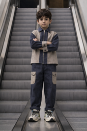 The Riverstone Dual Shade Solid Premium Linen Coord Set