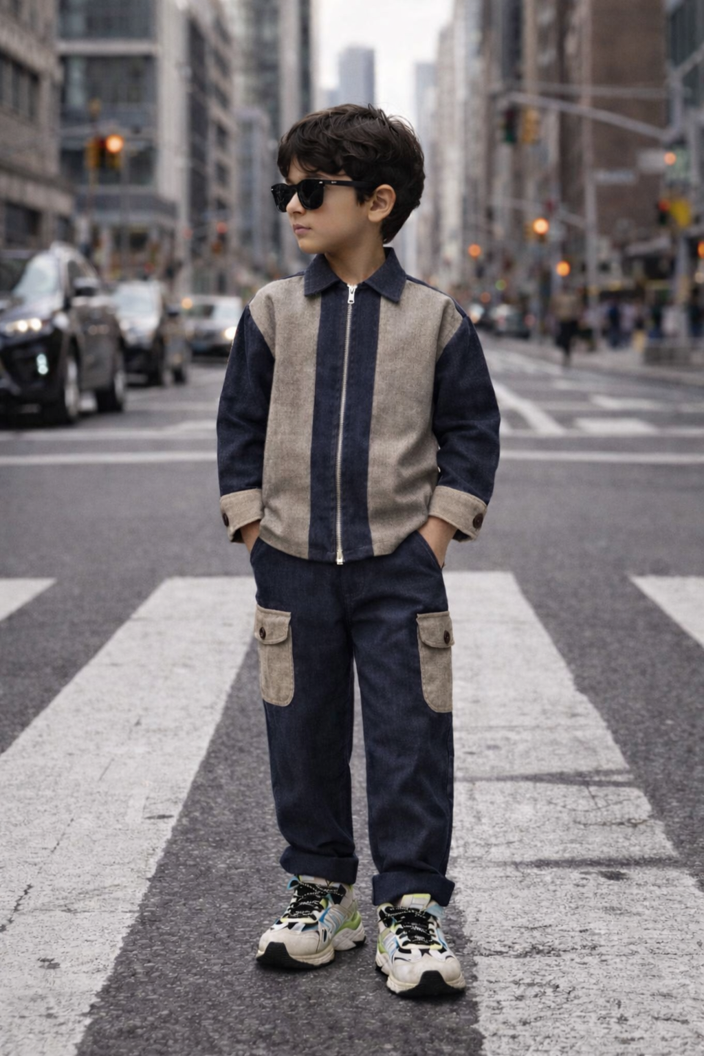 The Riverstone Dual Shade Solid Premium Linen Coord Set