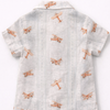 Little Sky Glider Print Premium Linen Coord Set