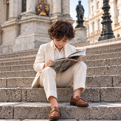 Pearl Promenade – Off-White Pure Linen Blazer, Pants & Shirt Set