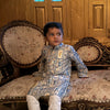 The Royal Tropic Print Pure Muslin Silk Kurta Pajama Set