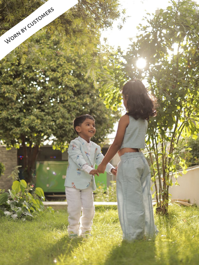 Royal Toika Pure Linen Blazer Set