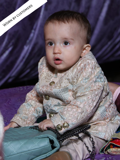 Deer Work Premium Velvet Jodhpuri Bandgala with Pants