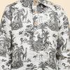 Wildlife Print Pure Linen Kurta and Premium Cotton Pajama Set - Funny Bones Clothings