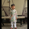 Tibetian Life Print Pure Muslin Silk Kurta Pajama Set - Funny Bones Clothings