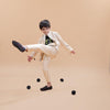 Jacket Pants Styled Pure Linen Co-ords (Beige Colour) - Funny Bones Clothings