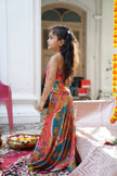 Rang Mahal Pure Silk Girls Top Skirt Set