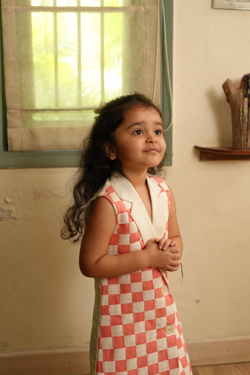 The Blush Edit Intersect Pure Linen Blazer Dress