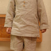 PureEase Pure Linen Co-ord - Beige Colour