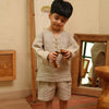 PureEase Pure Linen Co-ord - Beige Colour
