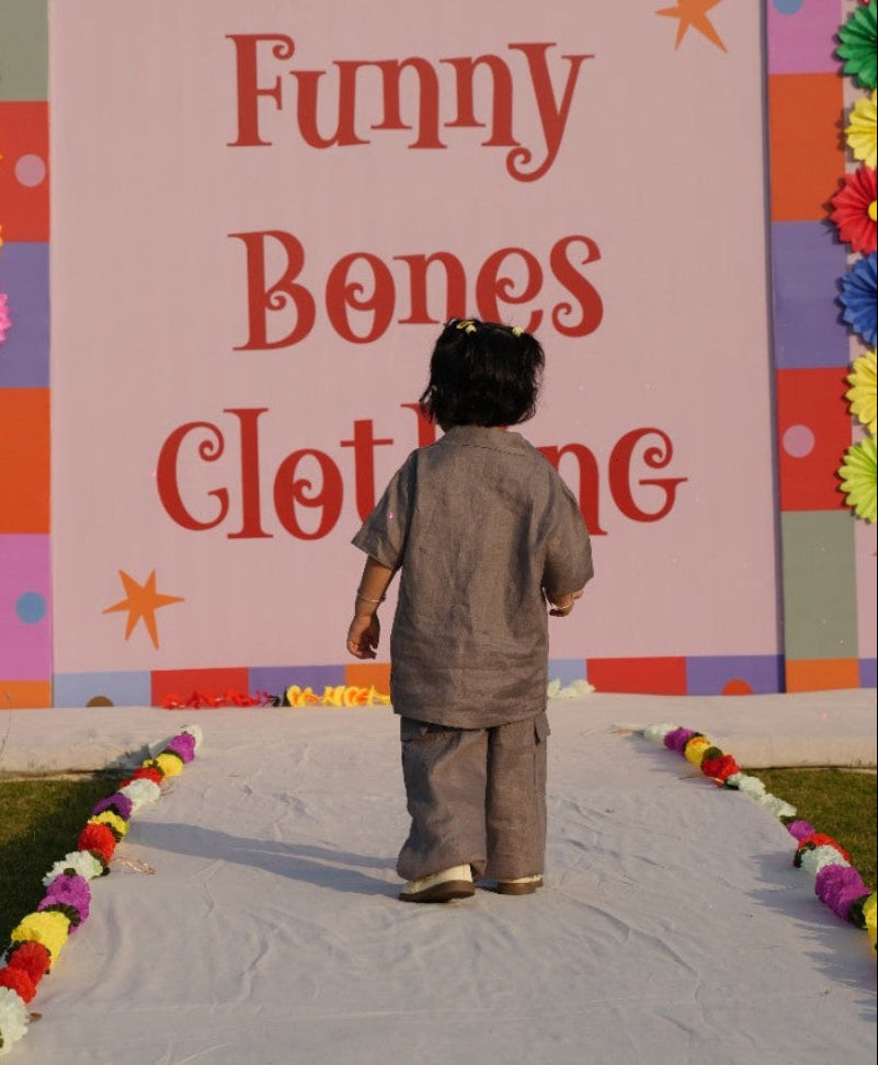 Windows Of Chatters Handwork Premium Linen Coord Set