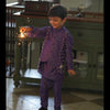 Pearls embedded Waterlife Pure Muslin Silk Koti Kurta Pajama Set - Funny Bones Clothings