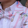 The Sultans Tapestary Printed Pure Linen Blazer Set
