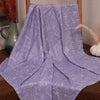 Framed Lion Themed Bamboo Muslin Cotton Blanket