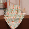 Tiger and The Bush Themed Bamboo Muslin Cotton Blanket