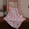Teddy and The Air Themed Bamboo Muslin Cotton Blanket