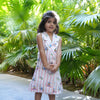 Sultan Tapestary Printed Pure Linen Blazer Dress