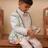 Nature Flights Pure Linen Blazer Set