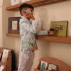 Nature Flights Pure Linen Blazer Set