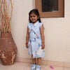Royal Toika Printed Pure Linen BLazer Dress
