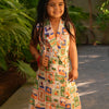 Wild EMblem Printed Pure Linen BLazer Dress