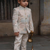 Deer Work Premium Velvet Jodhpuri Bandgala with Pants - Funny Bones Clothings