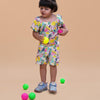 Fruit and Punch Printed Pure Linen Jumpsuit - Funny Bones Clothings