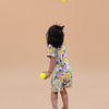 Fruit and Punch Printed Pure Linen Jumpsuit - Funny Bones Clothings