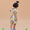 Fruit and Punch Printed Pure Linen Jumpsuit - Funny Bones Clothings