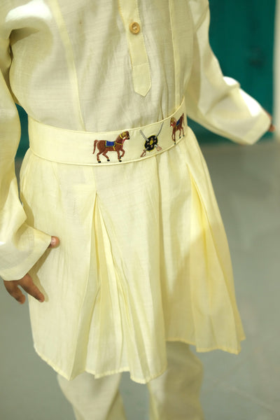 Akbar Themed Kurta Pajama Set