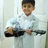 Flying Fighters Handworked Pure Linen Blazer Set