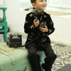 NoirZar  Premium Velvet  Handworked Bandgala Set