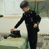 NoirZar  Premium Velvet  Handworked Bandgala Set