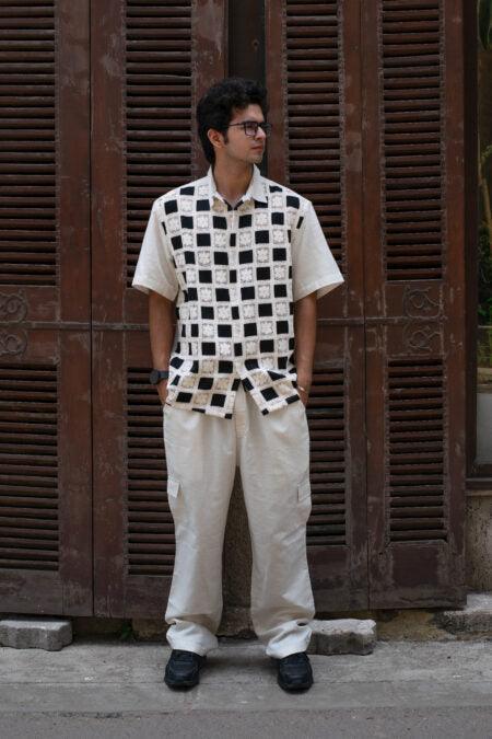 Serene Souls Crochet Black Co-ord - Funny Bones Clothings
