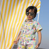 Fruit and Punch Printed Pure Linen Premium Co-ords - Funny Bones Clothings