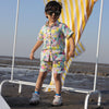 Fruit and Punch Printed Pure Linen Premium Co-ords - Funny Bones Clothings