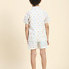 Fireballs Printed Pure Linen Premium Co-ords - Funny Bones Clothings