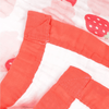 Strawberry Print 100% Soft Cotton Muslin Blanket (Pack of 1) - Funny Bones Clothings