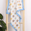 Elephant Print 100% Soft Cotton Muslin Blanket - Funny Bones Clothings